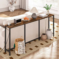 180cm Slim Long Console Table - Stylish Rectangle Sofa Table For Small Spaces